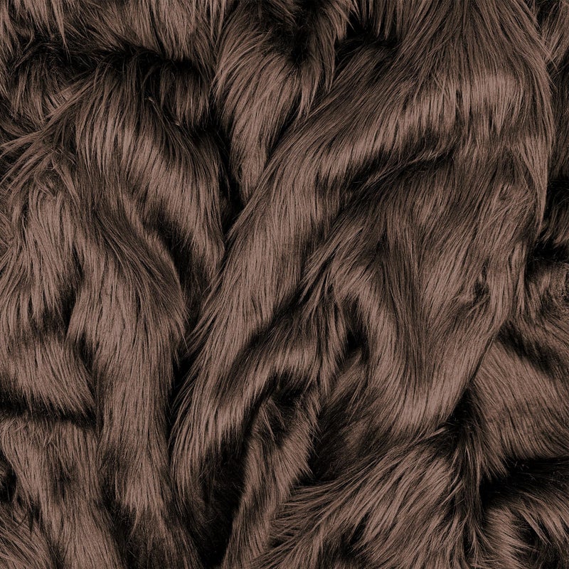 Barcelonetta Faux Fur Fabric | Pre-Cut Fur Squares for Sewing, DIY Crafts, Costumes, Upholstery | Soft, Vegan Faux Fur | Material for Plush Toy Projects (Yellow, 10" X 10") - Image 1